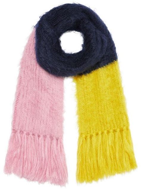 burberry mohair and wool colorblock scarf|burberry silk scarf.